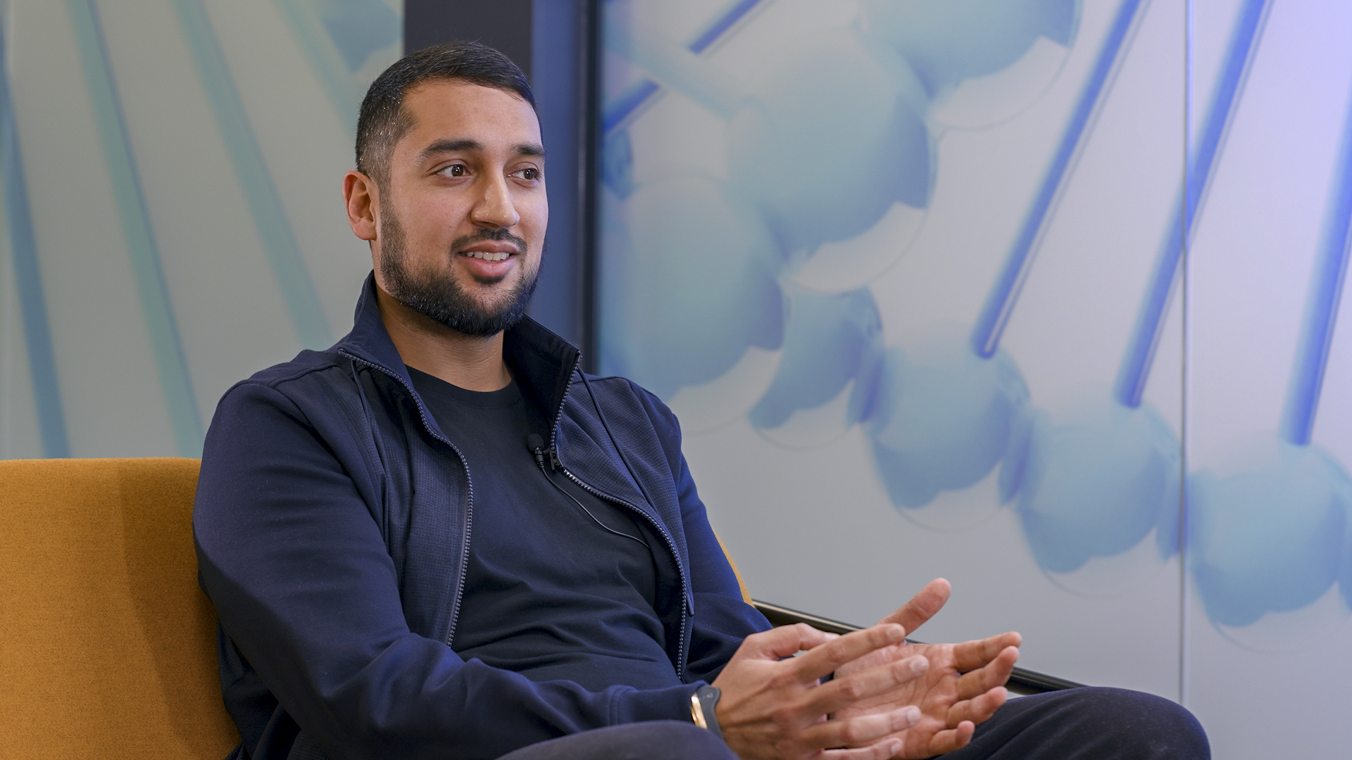 Filming Interview Camera 1 © Leo Hillier