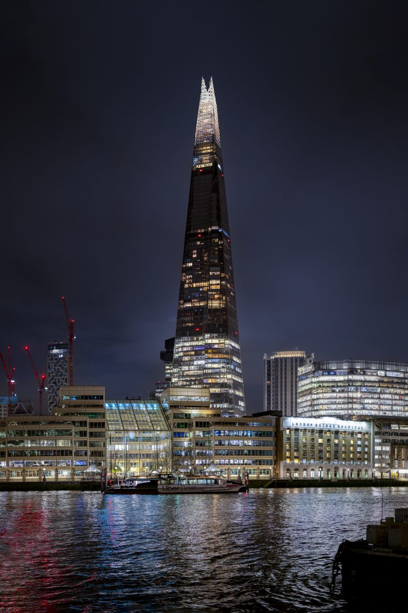 London Bridge City Pier and The Shard © Leo Hillier