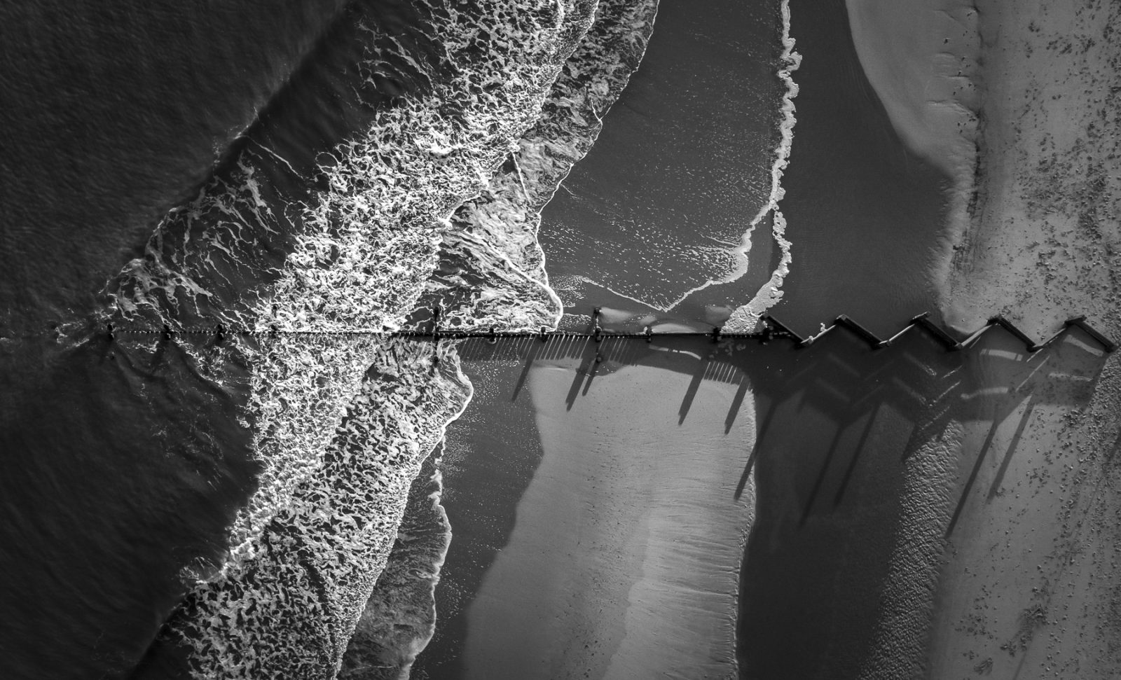 Seaside Drone Photo © Leo Hillier