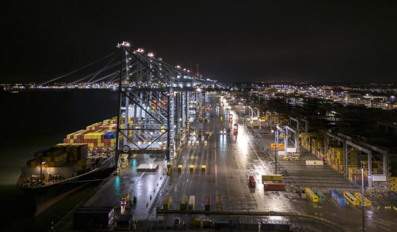 London Gateway Port © Leo Hillier