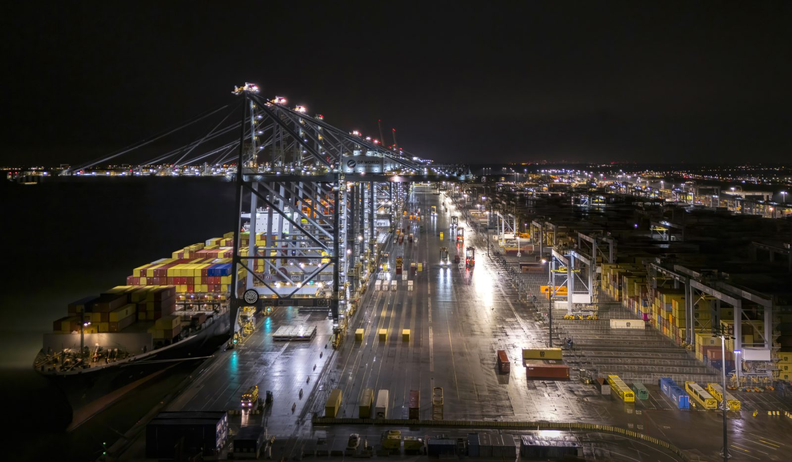 London Gateway Port © Leo Hillier