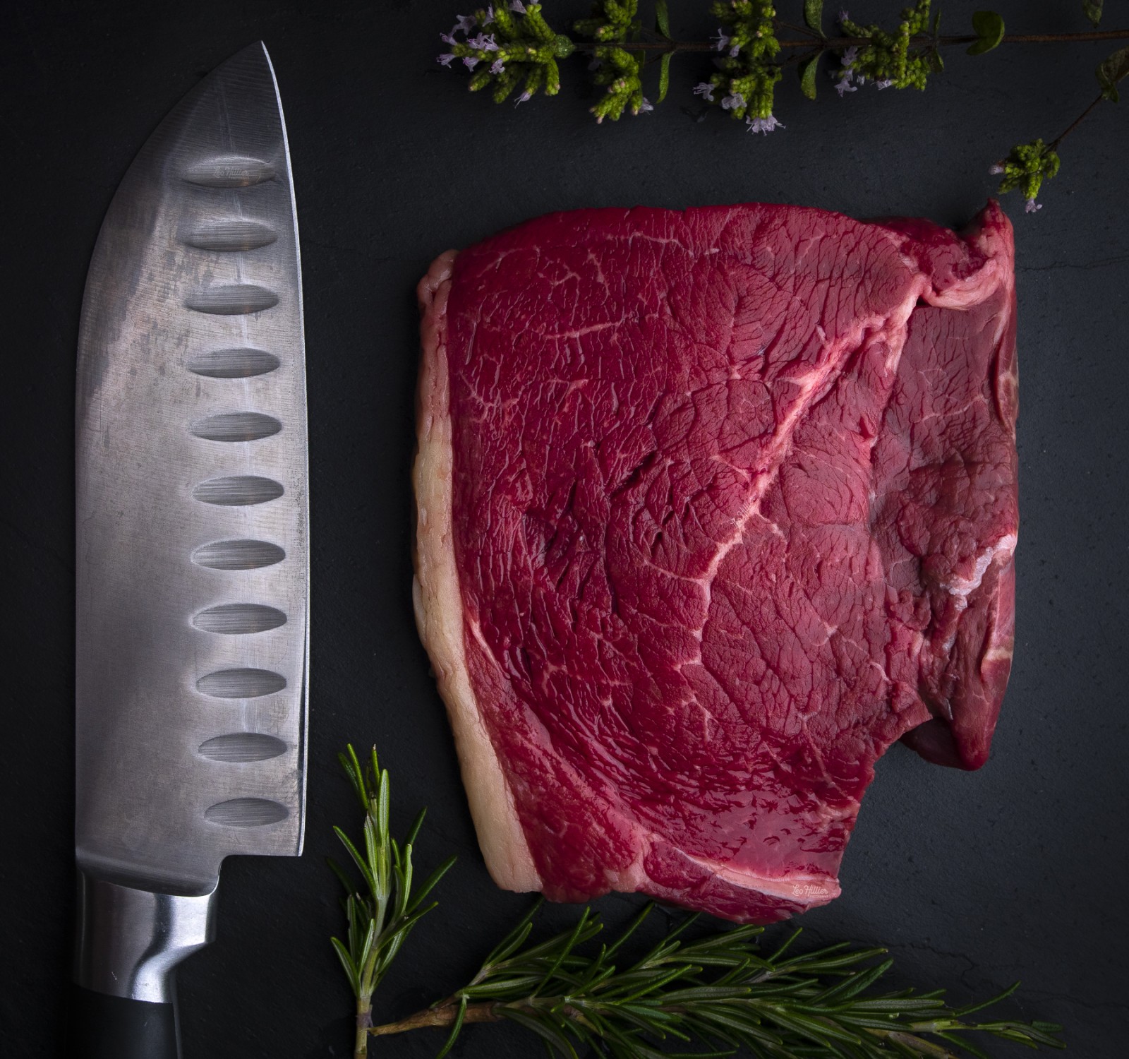 Steak Raw by Leo Hillier
